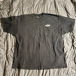 VTG Harley Davidson Men Graphic 100th Anniversary Black Short Sleeve Tee Sz 2XL